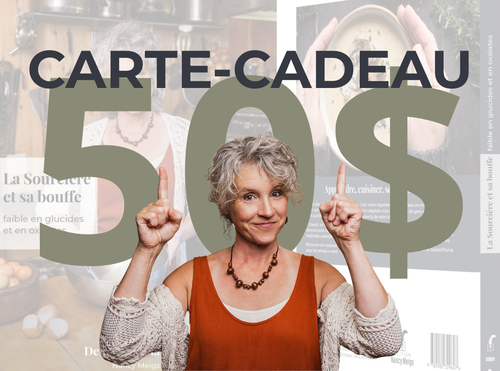 CARTE-CADEAU BOUTIQUE LA SOURCIÈRE